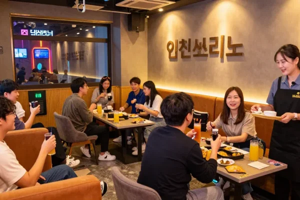 인천쓰리노에서 즐기는 활기찬 노래방 경험과 따뜻한 분위기